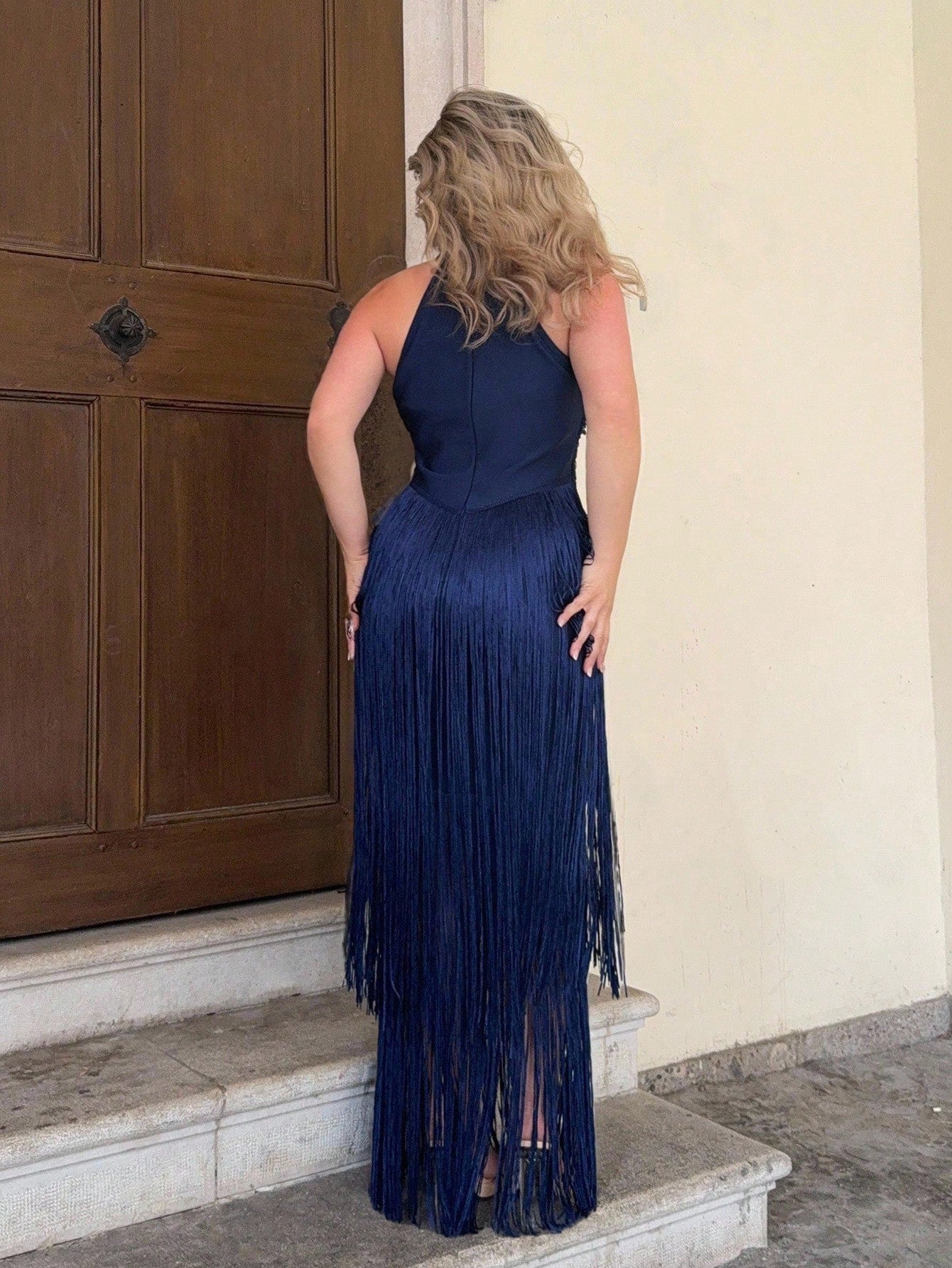 Jeta Ari Elegant Vintage Bohemian Tassel Maxi Dress, Suitable For Spring, Summer, Holidays, Festivals, Beaches, Parties, And Easter