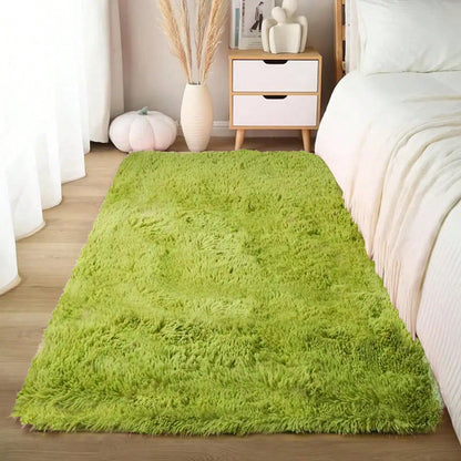 Joivida 1 Pc Soft Modern Indoor And Outdoor Plush Pink/Grass Green/Camel Carpet For Bedroom Living Room Dormitory Kids Room Home Decoration Non-Slip Polyester Fiber Comfortable Kids Room Decoration Fl
