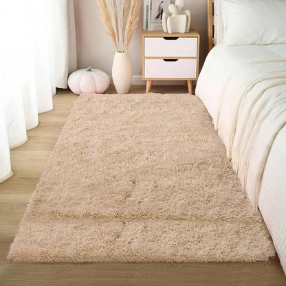Joivida 1 Pc Soft Modern Indoor And Outdoor Plush Pink/Grass Green/Camel Carpet For Bedroom Living Room Dormitory Kids Room Home Decoration Non-Slip Polyester Fiber Comfortable Kids Room Decoration Fl