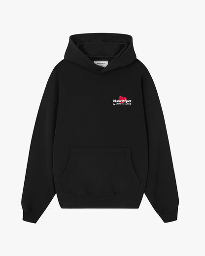 Juicy Cherry Hoodie Black