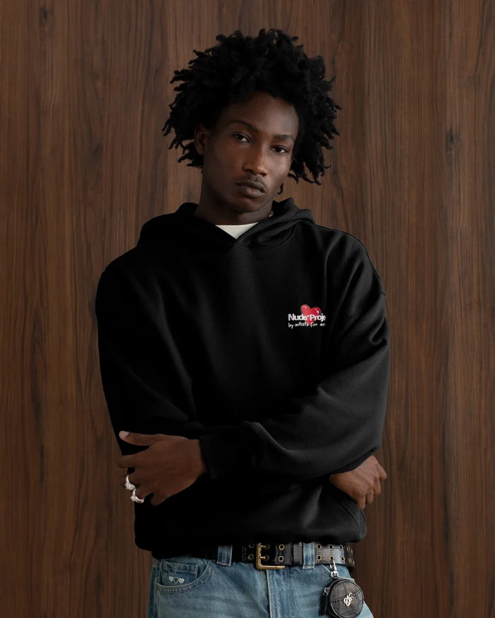 Juicy Cherry Hoodie Black