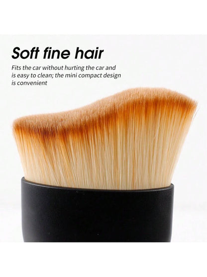 KaiDengZhe 1pc Car Interior Cleaning Brush Detailing Dust Removal Brush Air Conditioning Outlet Cleaning Brush Slot Brush Car Cleaning Supplies Car Accessories