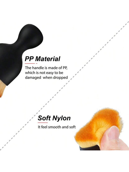 KaiDengZhe 1pc Car Interior Cleaning Brush Detailing Dust Removal Brush Air Conditioning Outlet Cleaning Brush Slot Brush Car Cleaning Supplies Car Accessories