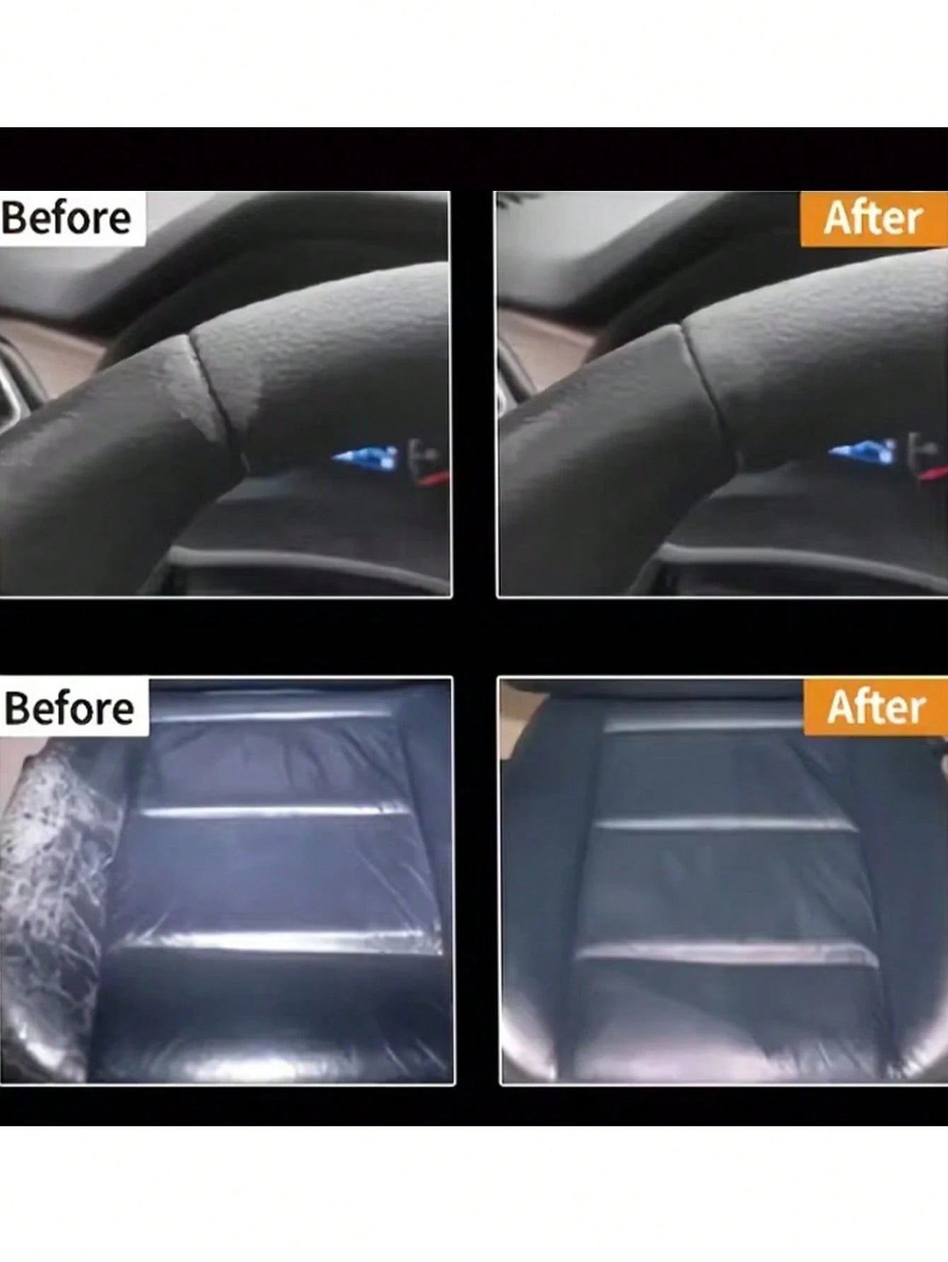 KineShineX Universal Car Repair Paste, Car Scratch Repair Paint, Suitable For Interior Dashboard, Center Console, Leather Seats And Tires. Anti-Fading, Anti-Oxidation, Anti-Yellowing, Tire Blackening