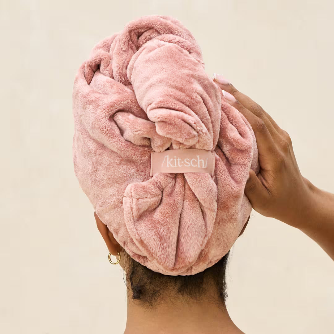 kitsch Plush Microfiber Hair Towel Turban