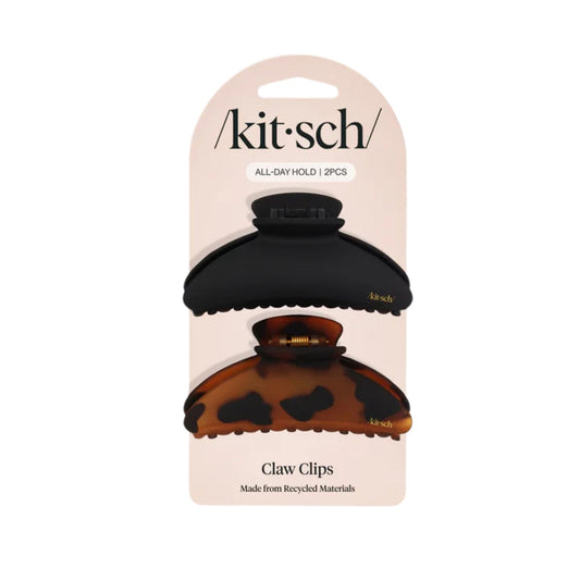 kitsch Recycled Plastic Medium Claw Clips