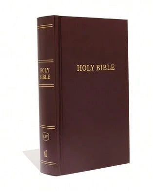 KJV, Pew Bible, Large Print, Hardcover, Burgundy, Red Letter Edition (Hardcover) By Thomas Nelson
