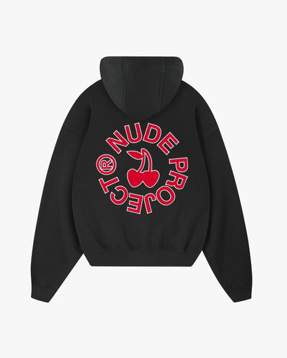 Kory Boxy Hoodie Black