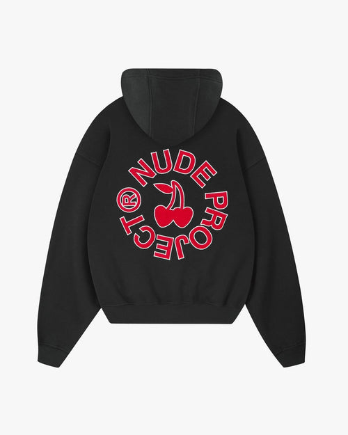 Kory Boxy Hoodie Black