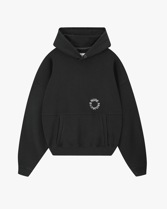 Kory Boxy Hoodie Black