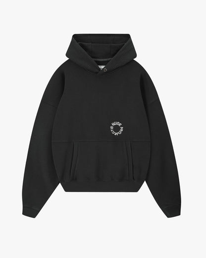 Kory Boxy Hoodie Black