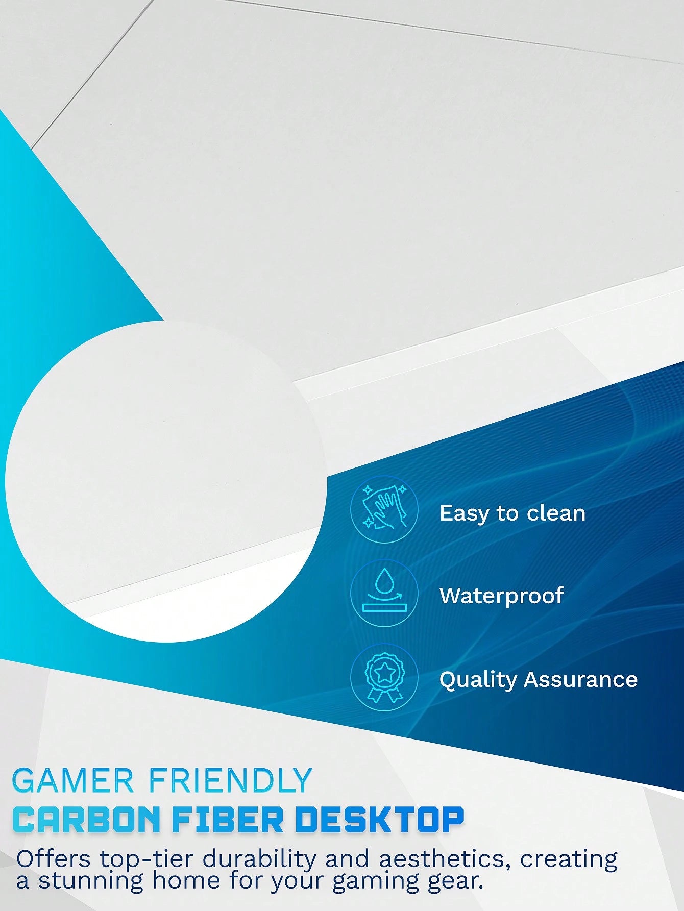 L Shaped Desk Corner Gaming Desk Computer Desk With Large Desktop Studying And Working And Gaming For Home And Work Place