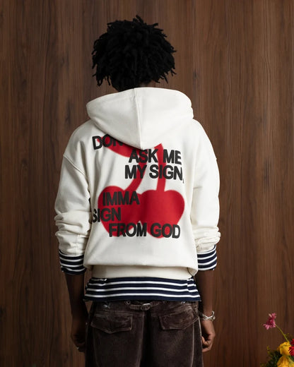 Ladder Hoodie Off-White