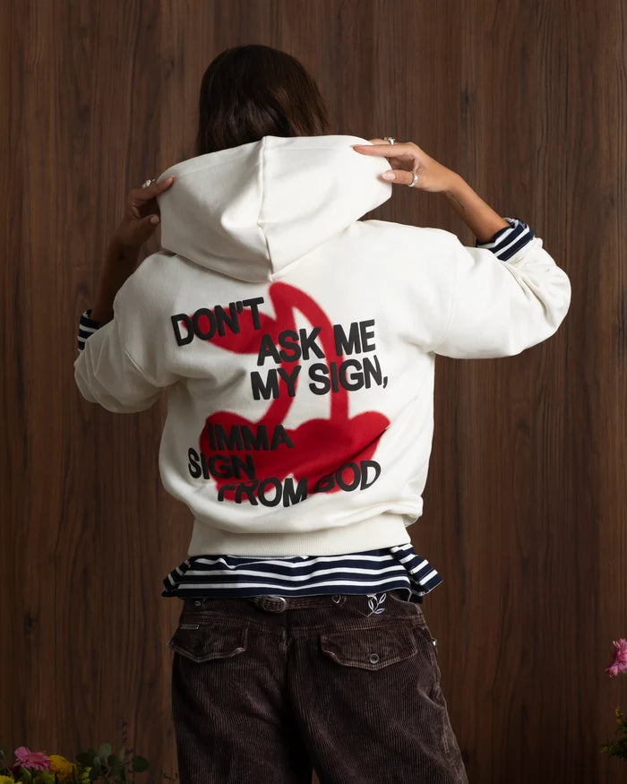 Ladder Hoodie Off-White