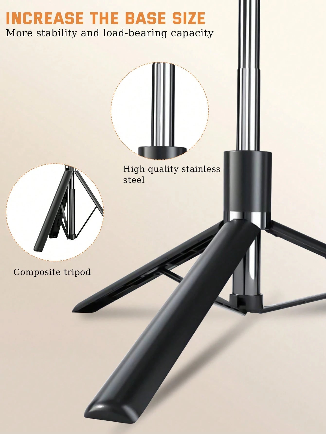 Latest 170cm/66.9in Bluetooth Remote Control Selfie Stick & Phone Holder, Suitable For Video Shooting, Life Recording, Extendable, 360° Rotation, Anti-Shake, Foldable Portable Tripod Monopod For Summe