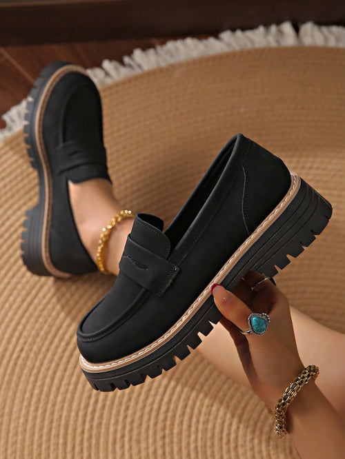 Latest Style Women's Ankle Boots, Casual Style, Non-Slip And Wear-Resistant Sole, Suitable For Everyday Wear, Slip-On Design, Versatile Style.