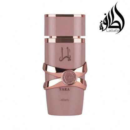 Lattafa Yara- Vanilla, Gourmand, Fruity, Floral- Eau De Parfum Long-Lasting Fragrance For Women, 3.40 Ounce/ 100 Ml