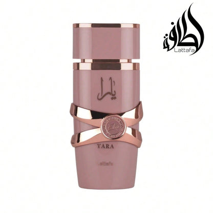 Lattafa Yara- Vanilla, Gourmand, Fruity, Floral- Eau De Parfum Long-Lasting Fragrance For Women, 3.40 Ounce/ 100 Ml