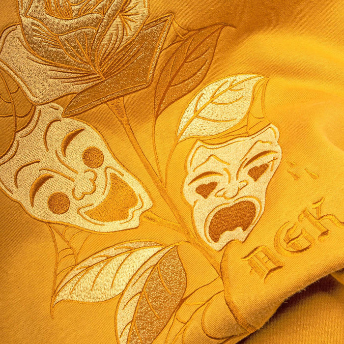 Laugh Now Embroidered Hooded Fleece - Four Street