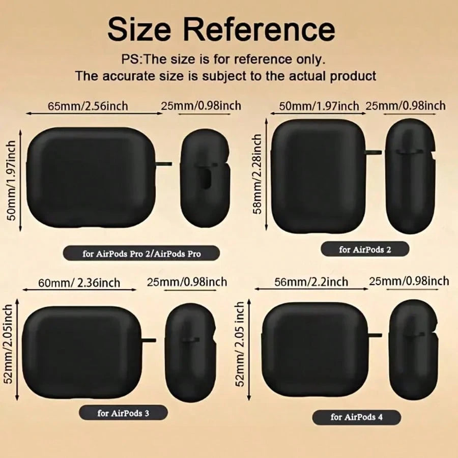 Leopard Pattern Black TPU Fashionable Protective Case Suitable For AirPods 4th Gen, Pro 3/1/2, Pro 3rd Gen, Pro 2 Soft TPU Wireless Earphone Protective Case, Perfect Birthday Gift For Family And Frien