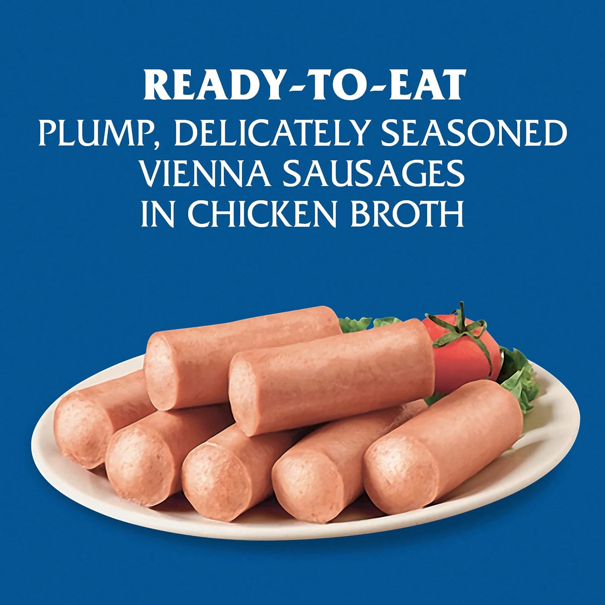 Libby’s Libby's Vienna Sausage, Ready To Eat Canned Meat, 10g Protein Per Serving, 4.6 Oz. Can (Bulk Pack Of 6)