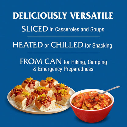 Libby’s Libby's Vienna Sausage, Ready To Eat Canned Meat, 10g Protein Per Serving, 4.6 Oz. Can (Bulk Pack Of 6)