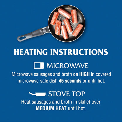 Libby’s Libby's Vienna Sausage, Ready To Eat Canned Meat, 10g Protein Per Serving, 4.6 Oz. Can (Bulk Pack Of 6)