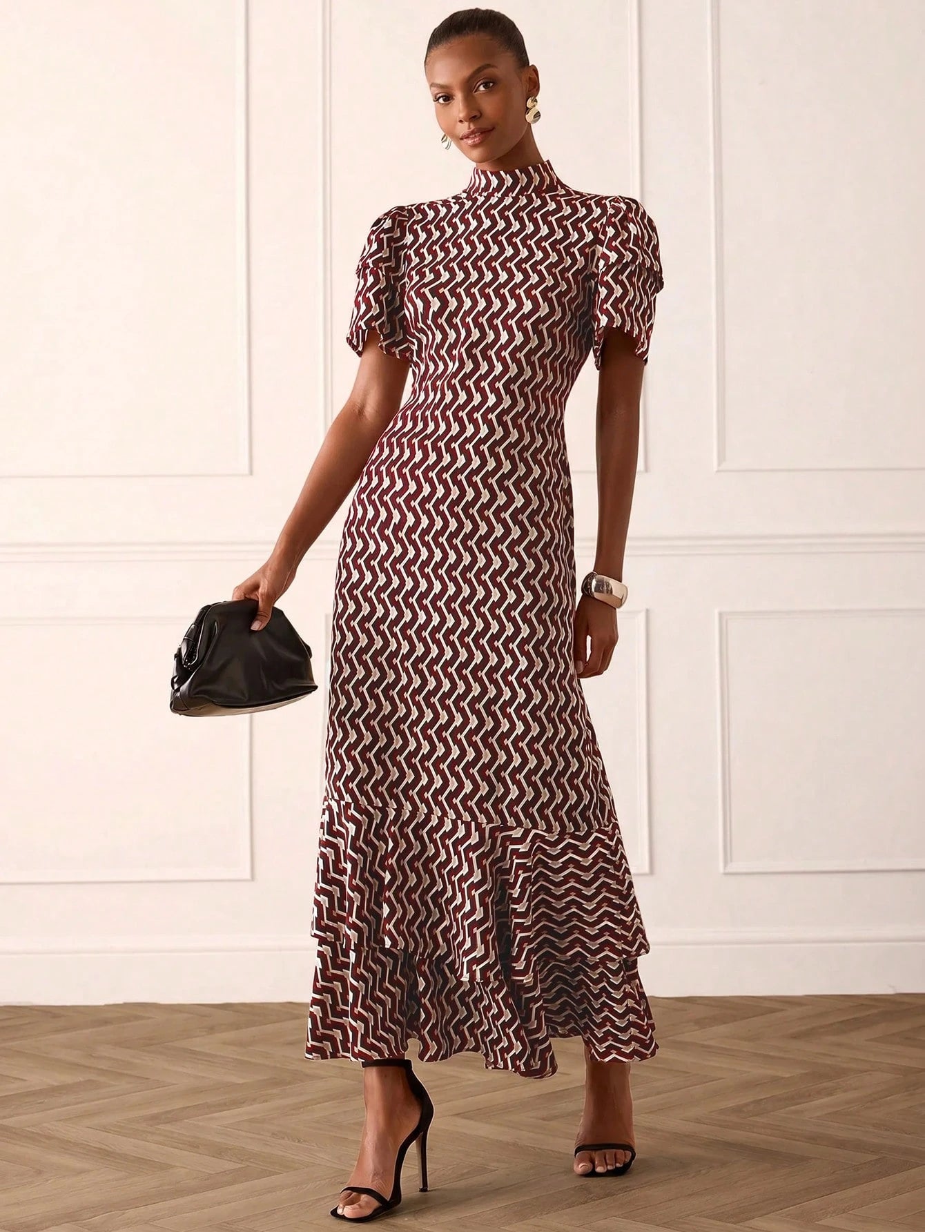 Lilora Women's Elegant Dark Green Long Dress,Summer Formal Party High-Fashion Versatile Dress,Suitable For Commuting,Daily Casual,Gatherings,Parties,Holidays