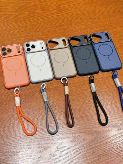 Luxury Matte Dual-Tone Premium Magnetic Phone Case Compatible With IPhone 17 Pro Max 17 Pro 17 16 Pro Max 16 Pro 16 15 Pro Max 15 Pro 15 14 Pro Max 14 Pro 14 13 Pro Max 13 Pro 13 12 Pro Max 11 Galaxy