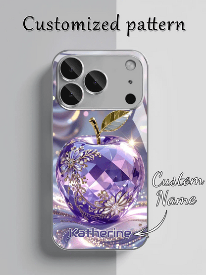 Luxury Pink Leopard Print Rhinestone Fashion Phone Case 1pc Luxury Leopard Print Rhinestone Transparent Shiny Phone Case Compatible With IPhone 16 16 Pro 16 Plus 16 Pro Max 15 14 13 Pro Max 13 12 11 S