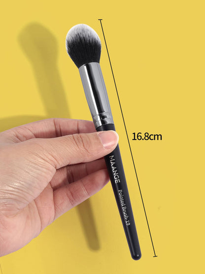 MAANGE 1pc Soft Fiber Blush Brush, Portable And Travel-Friendly, Can Be Used As Foundation, Concealer, Blush, Contour, Bronzer, And Powder Brush,Giveaways