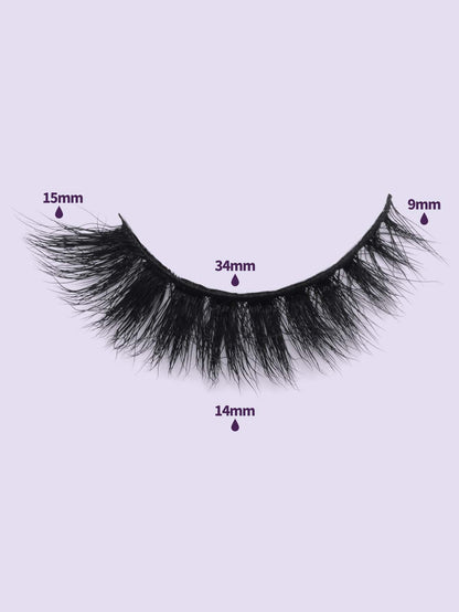 MAGEFY 7 Pairs Of Natural Full False Eyelashes&1pc Eyelash Tweezers&2pcs Disposable Eyelash Brush, Thick Curling Fluffy Eyelashes For Party Use Manga Eyelashes, Travel Essentials Strip Lashes, Lashes