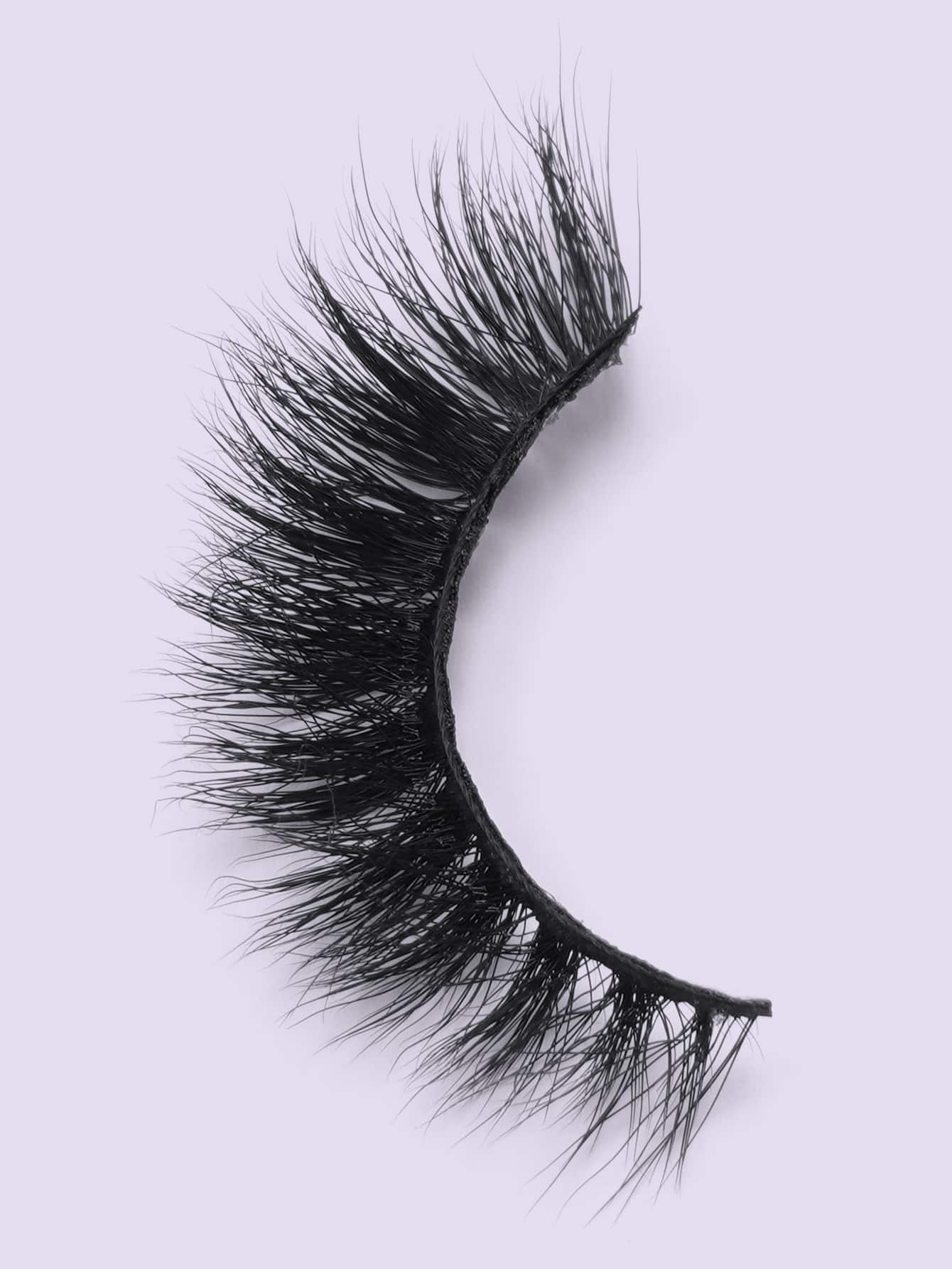MAGEFY 7 Pairs Of Natural Full False Eyelashes&1pc Eyelash Tweezers&2pcs Disposable Eyelash Brush, Thick Curling Fluffy Eyelashes For Party Use Manga Eyelashes, Travel Essentials Strip Lashes, Lashes