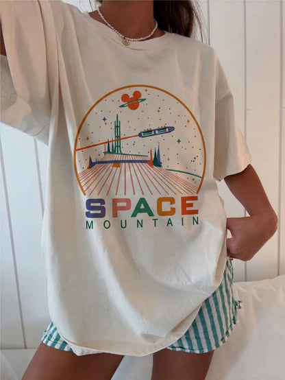 Magic Kingdom Space Mountain Shirt, Vintage Space Mountain Shirt, World Shirt, Women Shirt