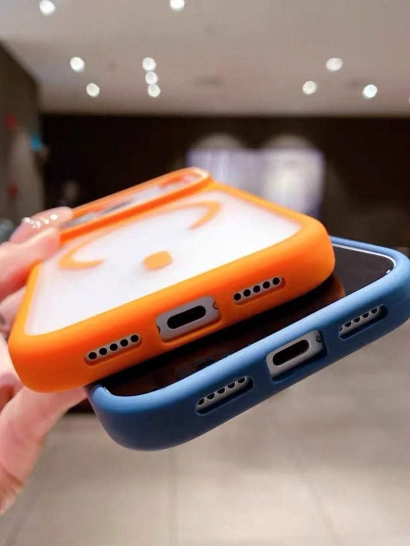 Magnetic New Premium Magnetic Transparent Acrylic Phone Case, Compatible With IPhone 17/16/15/14/13/12 Pro Max/14/15/16 Plus/17/Air/11, Supports Wireless Charging, Transparent Shock-Proof Protective C