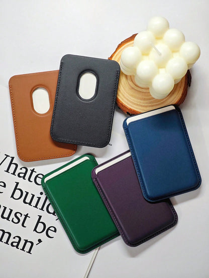 Magnetic Wallet Case Compatible With IPhone 12 13 14 15 16 17 Pro Max Plus Mini, Magnetic Card Holder Accessories