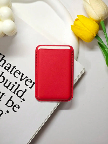 Magnetic Wallet Case Compatible With IPhone 12 13 14 15 16 17 Pro Max Plus Mini, Magnetic Card Holder Accessories