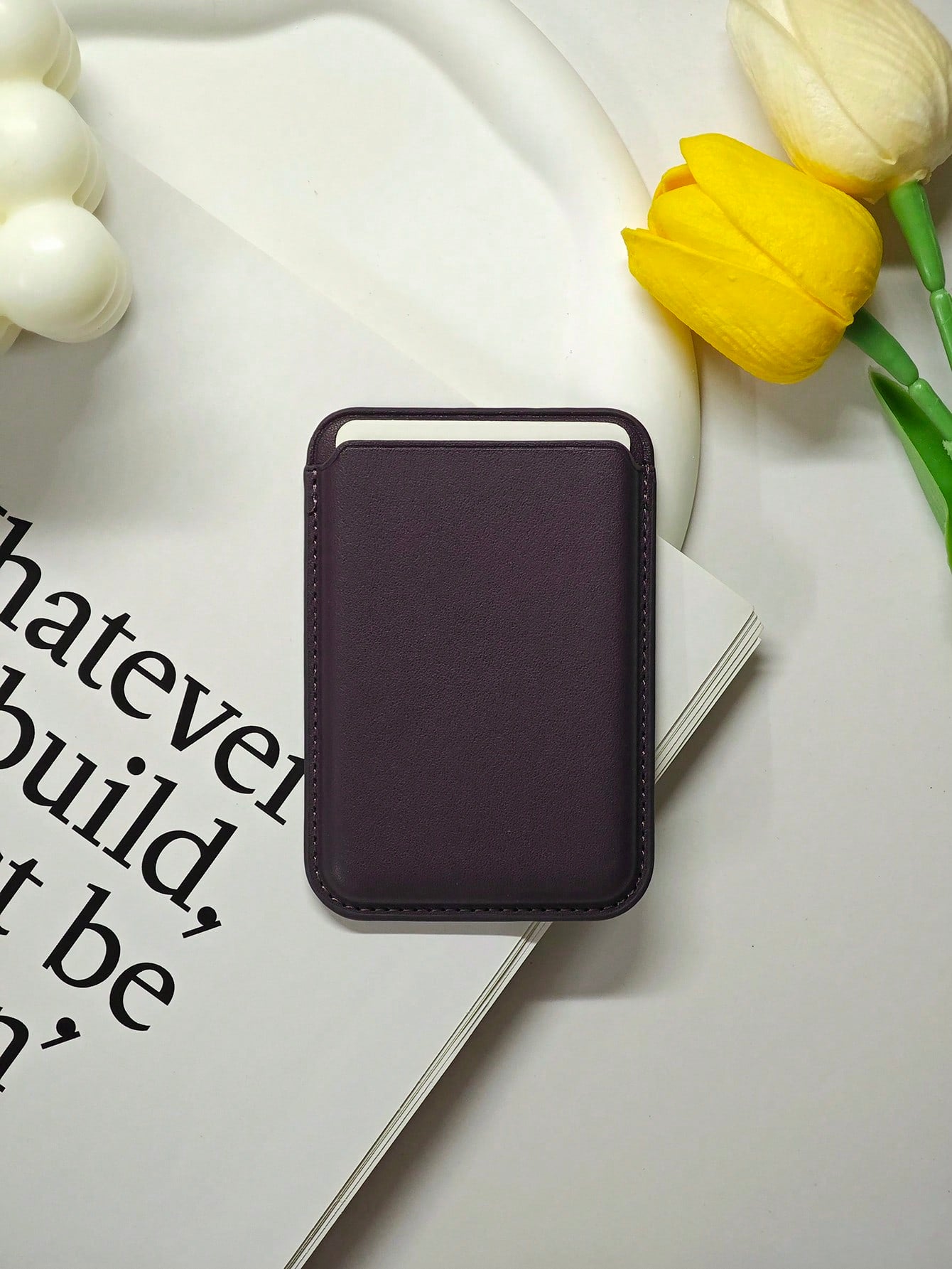 Magnetic Wallet Case Compatible With IPhone 12 13 14 15 16 17 Pro Max Plus Mini, Magnetic Card Holder Accessories