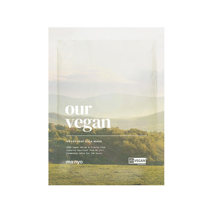 Manyo Factory Our Vegan Heartleaf Cica Mask