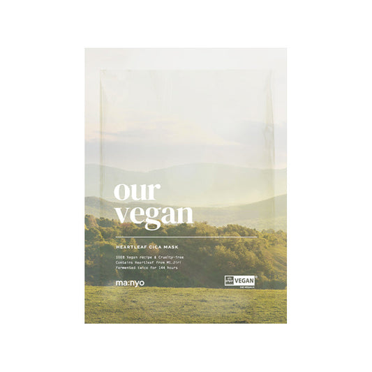 Manyo Factory Our Vegan Heartleaf Cica Mask
