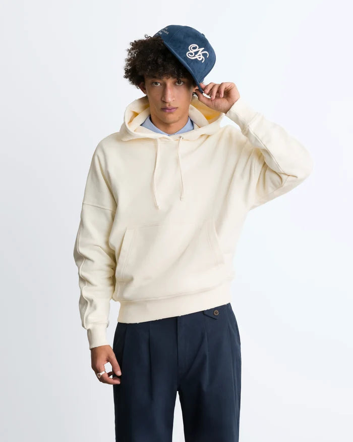 Marble Hoodie Marshmallow