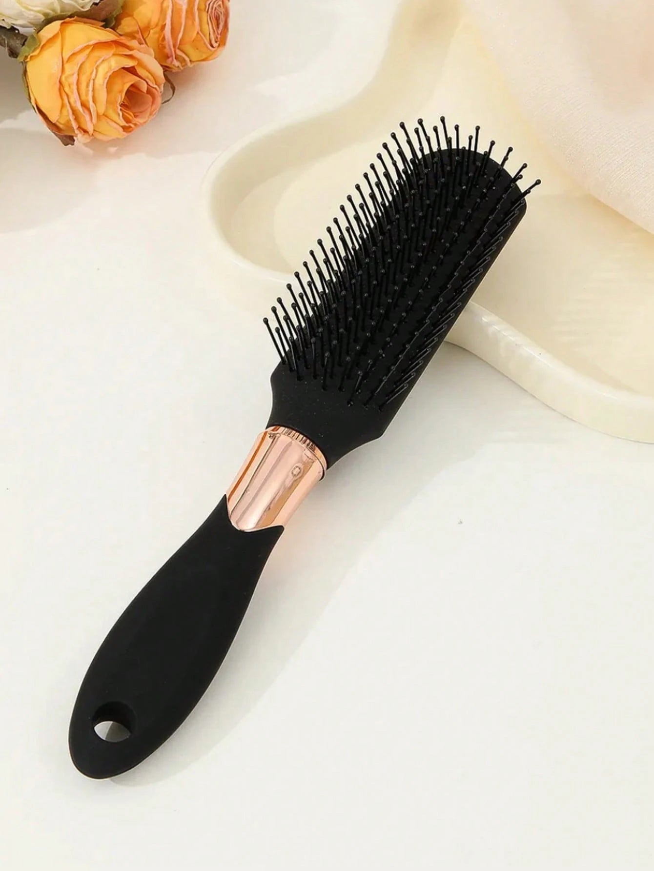 Massage Comb, Air Cushion Comb, Air Bag Comb, Curling Comb, Straightening Comb, Long Hair Round Barrel Volumizing Comb, Women's Home Use Massage Comb, Men's Big Back Volumizing Styling, Anti-Static Ho