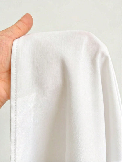Maweii Plus Size Turndown Collar Hidden Placket Side Hollow Bow Tie Elegant Sexy Blouse