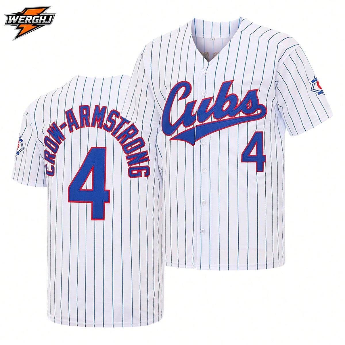 Men's #4 Kris Bryant Chicago Cubs Baseball Jersey, 2026 150th Anniversary Commemorative Baseball Uniform, Game Day Fan Gift Sports