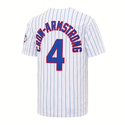Men's #4 Kris Bryant Chicago Cubs Baseball Jersey, 2026 150th Anniversary Commemorative Baseball Uniform, Game Day Fan Gift Sports