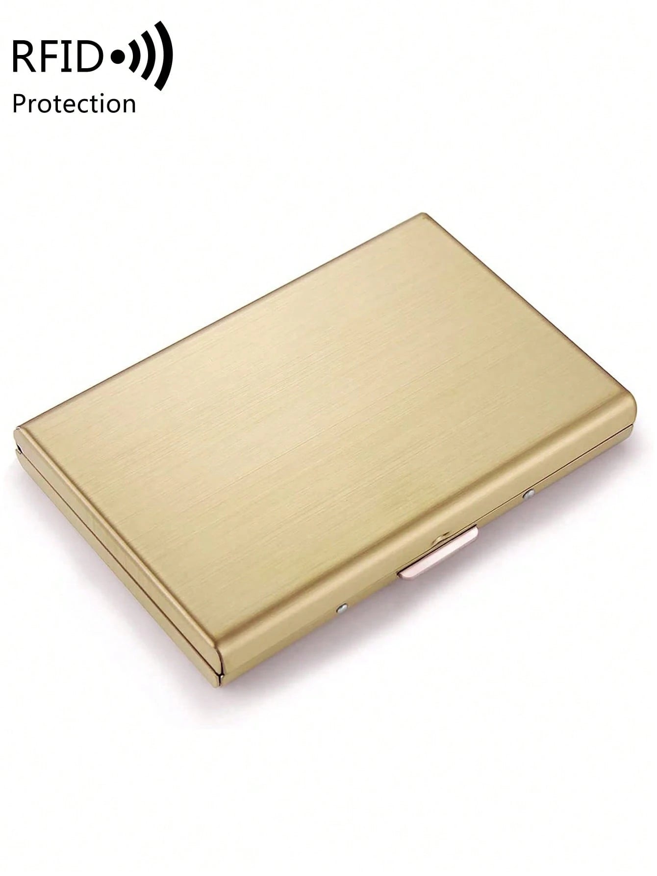 Metal Wallet Stainless Steel Card Holder, Women's Lightweight Portable Card Case, Suitable For Office Workers, Men's Holiday, Anniversary, Birthday Gift, Gift Accessory, Teacher's Day Gift, Casual Car