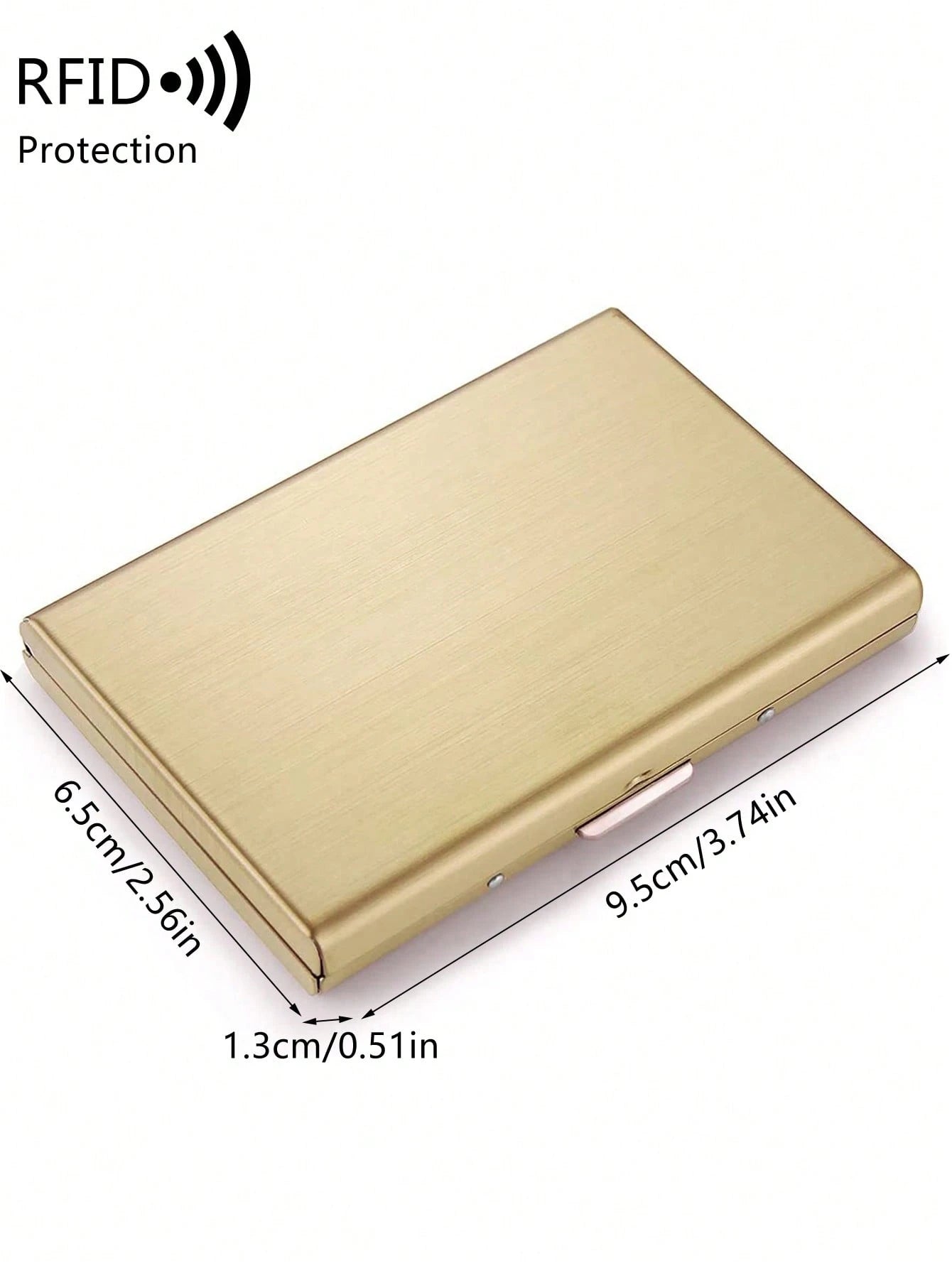 Metal Wallet Stainless Steel Card Holder, Women's Lightweight Portable Card Case, Suitable For Office Workers, Men's Holiday, Anniversary, Birthday Gift, Gift Accessory, Teacher's Day Gift, Casual Car