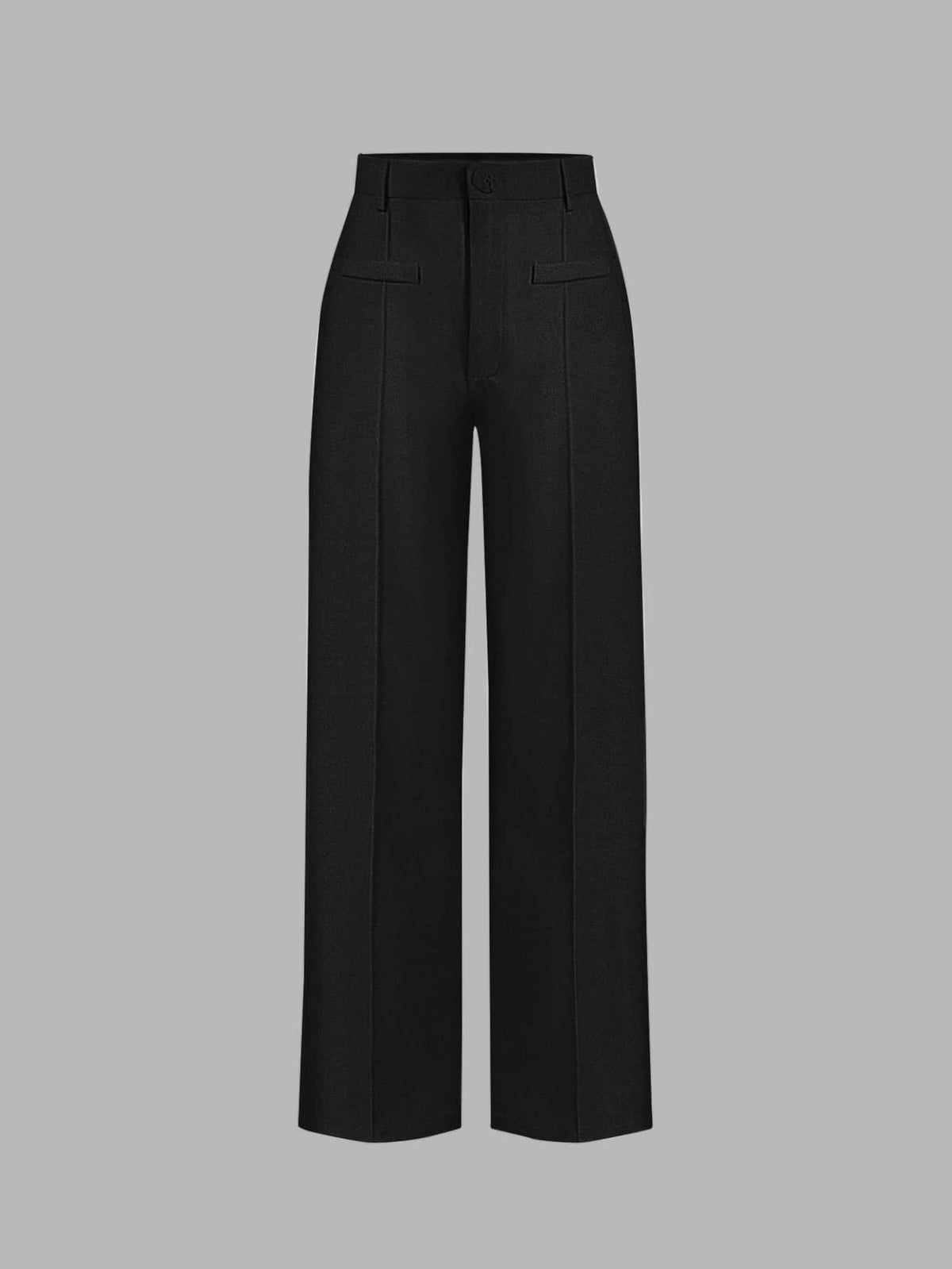 MOD High Waist Black Comfy Straight Leg Pants
