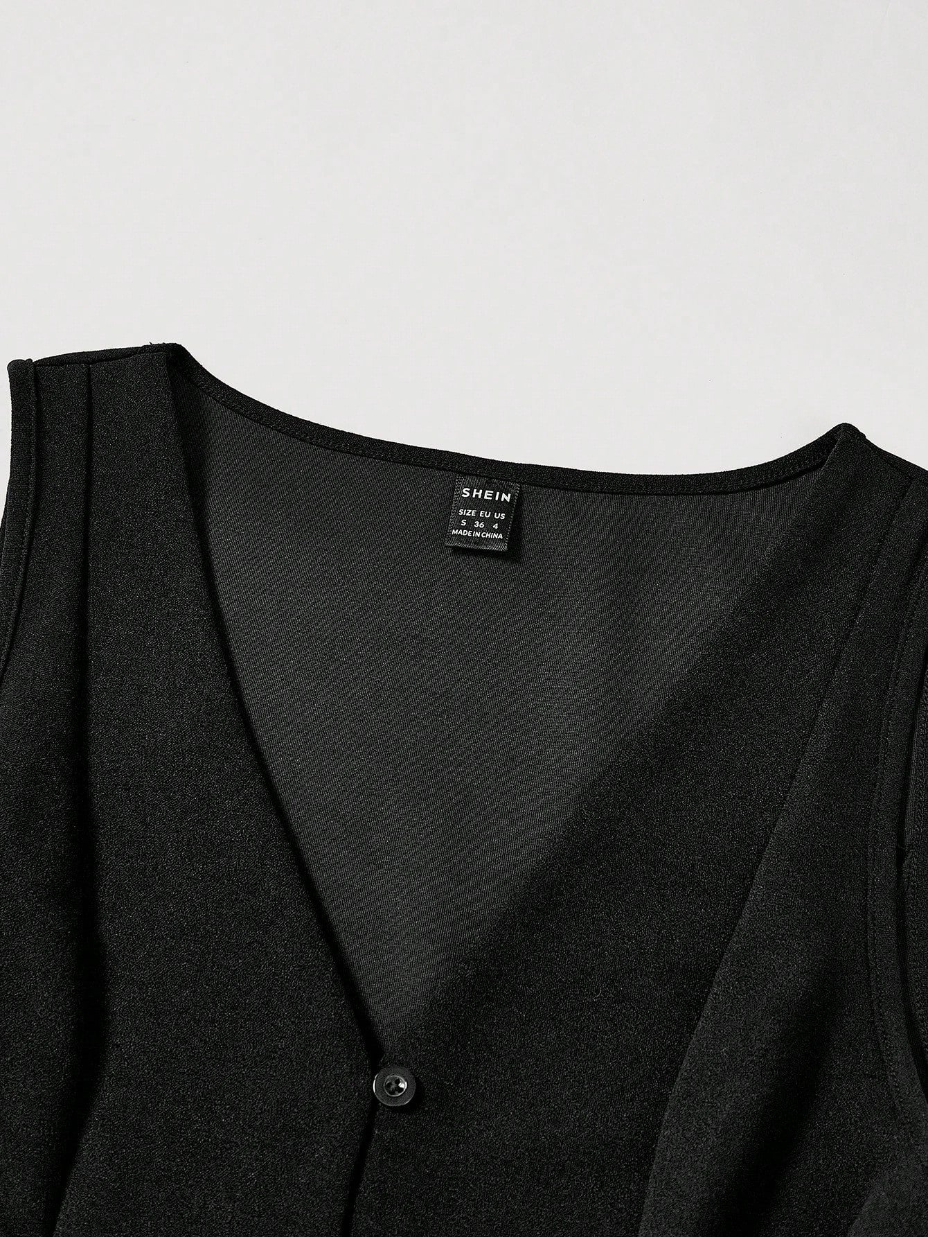 MOD Solid Color Cross Tie Strap Black Side Strap Crop Tank Top For Summer