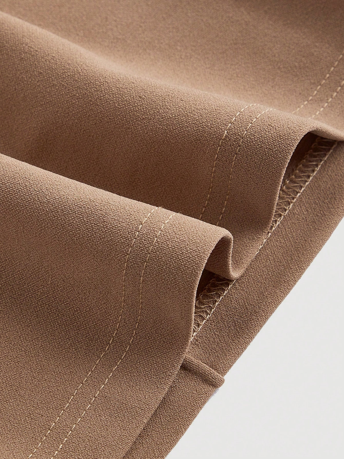 MOD Women's Brown Winter Elegant Semi Formal High Waist Flare Leg Pants,Toothpick Pleats Bell Bottom Pants,Vintage Y2K Style Casual Trousers